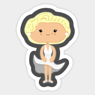 Marilyn Sticker